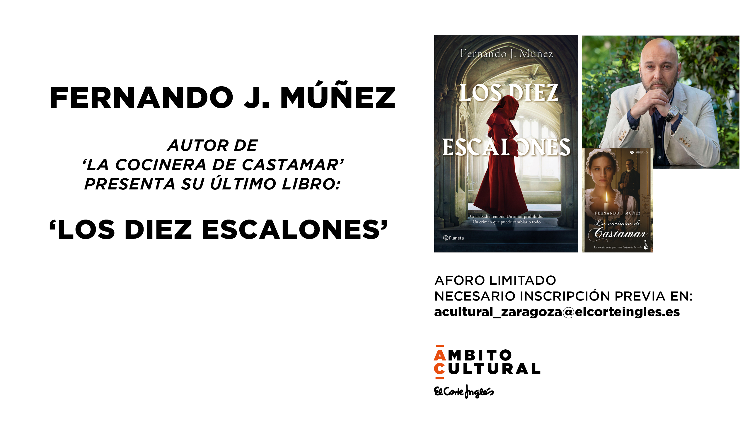 PRESENTACIÓN LIBRO: 'LOS DIEZ ESCALONES' DE FERNANDO J. MÚÑEZ